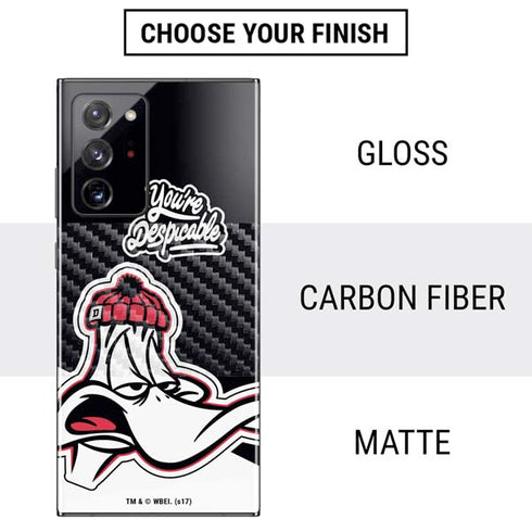 Looney Tunes Retro Daffy Duck Galaxy Note20 Ultra 5G Skin