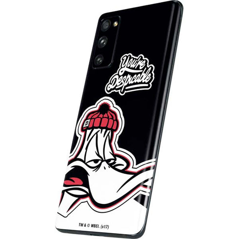 Looney Tunes Retro Daffy Duck Galaxy S20 Fan Edition Skin