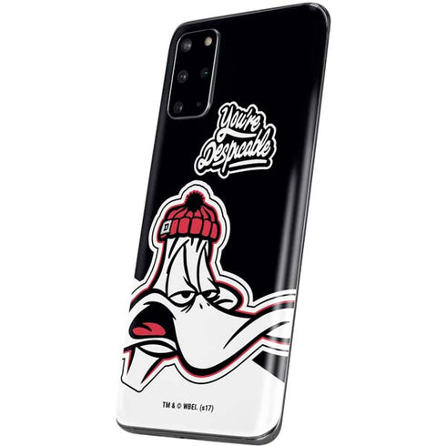 Looney Tunes Retro Daffy Duck Galaxy S20 Plus Skin