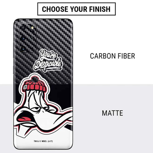 Looney Tunes Retro Daffy Duck Galaxy S20 Plus Skin