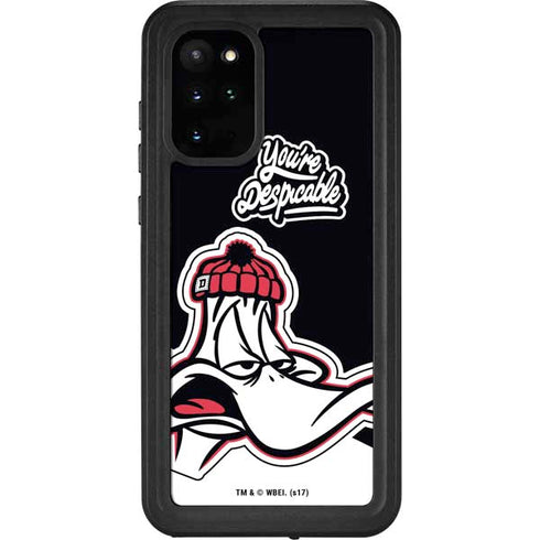 Looney Tunes Retro Daffy Duck Galaxy S20 Plus Waterproof Case