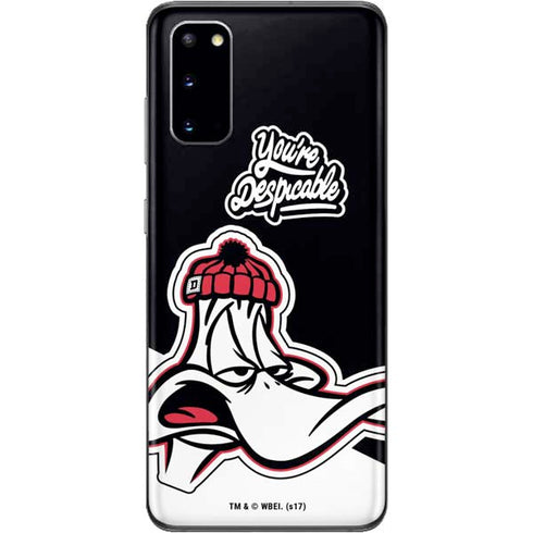 Looney Tunes Retro Daffy Duck Galaxy S20 Skin