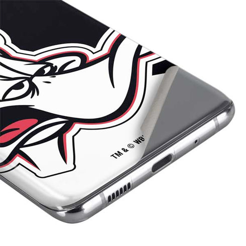 Looney Tunes Retro Daffy Duck Galaxy S20 Skin