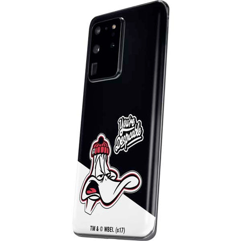 Looney Tunes Retro Daffy Duck Galaxy S20 Ultra 5G Skin