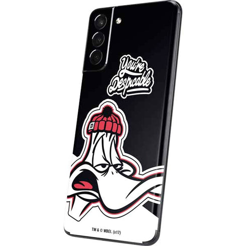 Looney Tunes Retro Daffy Duck Galaxy S21 5G Skin