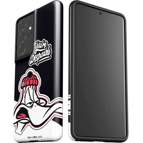 Looney Tunes Retro Daffy Duck Galaxy S21 Ultra 5G Pro Case