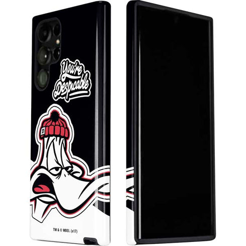 Looney Tunes Retro Daffy Duck Galaxy S22 Ultra Pro Case