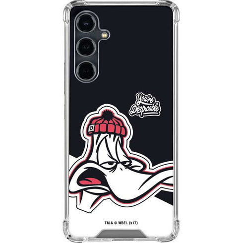 Looney Tunes Retro Daffy Duck Galaxy S23 FE Clear Case