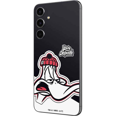 Looney Tunes Retro Daffy Duck Galaxy S23 FE Skin