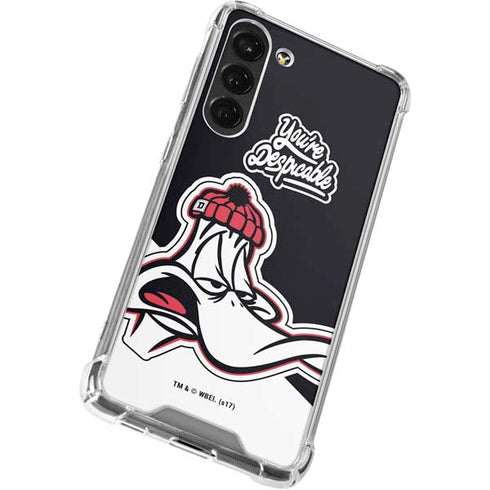Looney Tunes Retro Daffy Duck Galaxy S23 Plus Clear Case