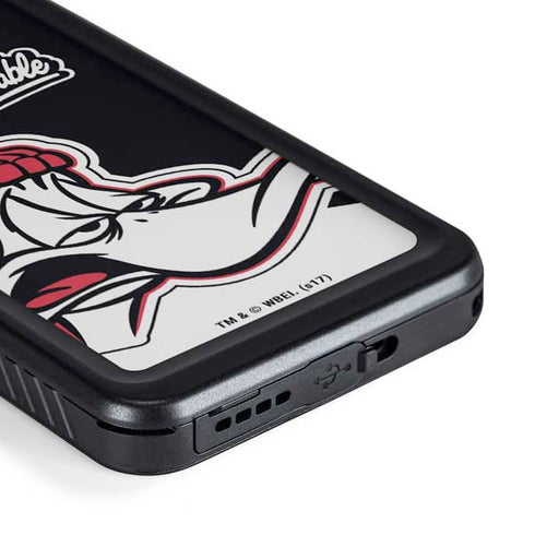 Looney Tunes Retro Daffy Duck Galaxy S23 Plus Waterproof Case
