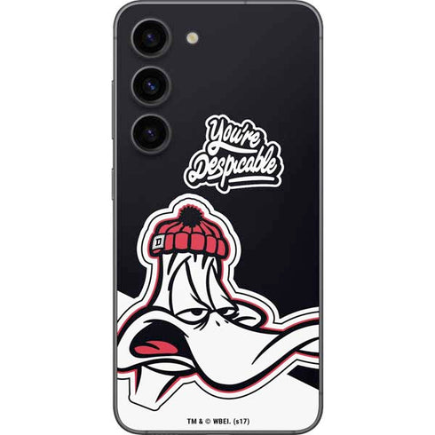 Looney Tunes Retro Daffy Duck Galaxy S23 Skin