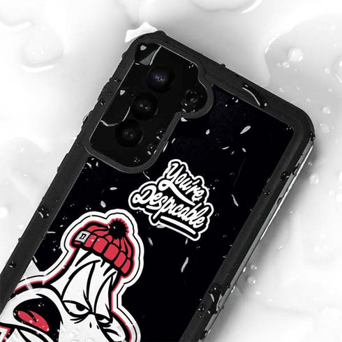 Looney Tunes Retro Daffy Duck Galaxy S23 Waterproof Case