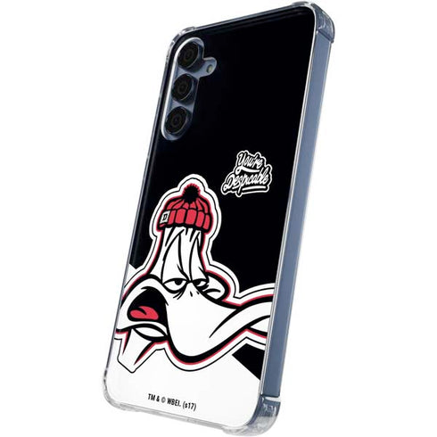 Looney Tunes Retro Daffy Duck Galaxy S24 Clear Case