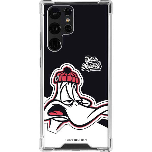 Looney Tunes Retro Daffy Duck Galaxy S24 Ultra Clear Case