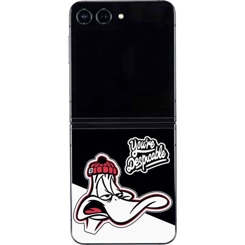Looney Tunes Retro Daffy Duck Galaxy Z Flip5 5G Skin