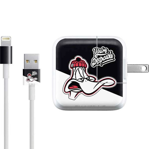 Looney Tunes Retro Daffy Duck iPad Charger (10W USB) Skin