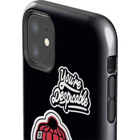 Looney Tunes Retro Daffy Duck iPhone 11 Impact Case