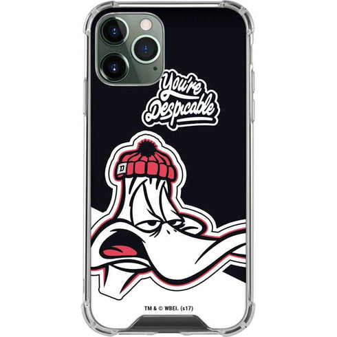 Looney Tunes Retro Daffy Duck iPhone 11 Pro Max Clear Case