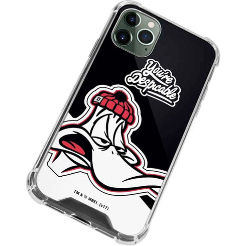 Looney Tunes Retro Daffy Duck iPhone 11 Pro Max Clear Case