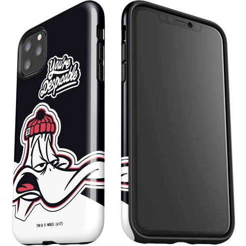 Looney Tunes Retro Daffy Duck iPhone 11 Pro Max Impact Case