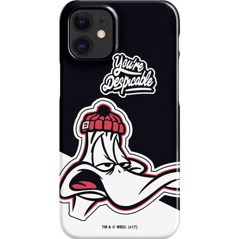 Looney Tunes Retro Daffy Duck iPhone 12 Mini Lite Case