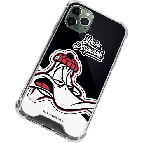 Looney Tunes Retro Daffy Duck iPhone 12 Pro Max Clear Case