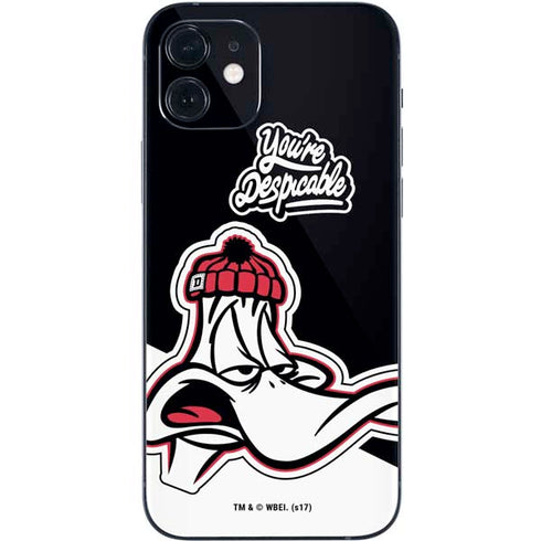Looney Tunes Retro Daffy Duck iPhone 12 Skin
