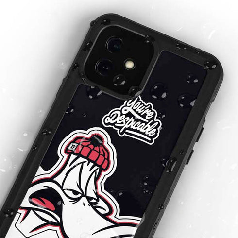 Looney Tunes Retro Daffy Duck iPhone 12 Waterproof Case