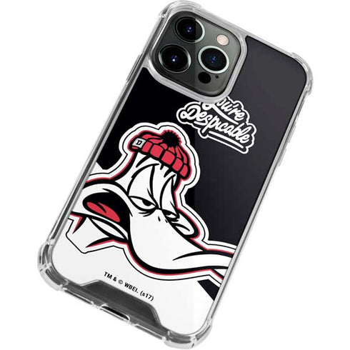 Looney Tunes Retro Daffy Duck iPhone 13 Pro Max Clear Case