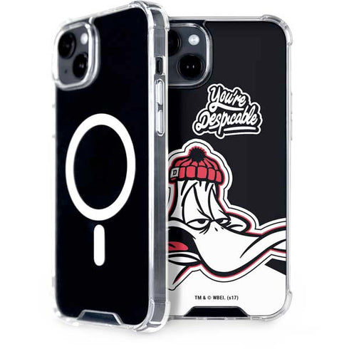 Looney Tunes Retro Daffy Duck iPhone 15 MagSafe Case