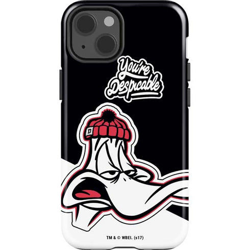 Looney Tunes Retro Daffy Duck iPhone 15 Impact Case