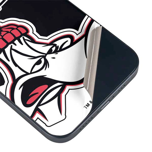 Looney Tunes Retro Daffy Duck iPhone 15 Plus Skin