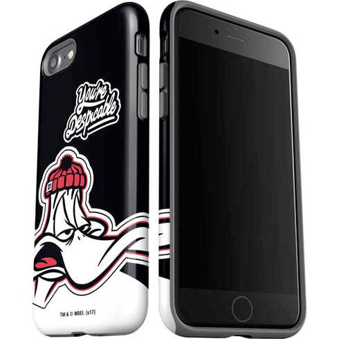 Looney Tunes Retro Daffy Duck iPhone SE (2nd & 3rd Gen) Pro Case