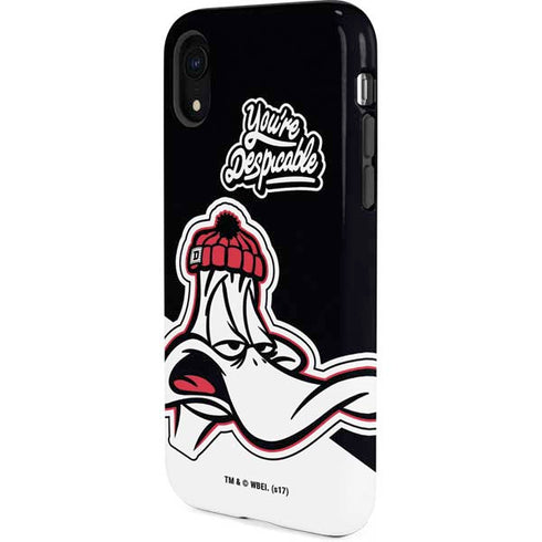 Looney Tunes Retro Daffy Duck iPhone XR Pro Case