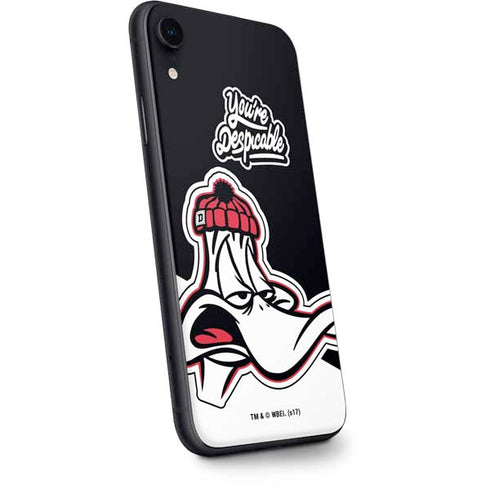 Looney Tunes Retro Daffy Duck iPhone XR Skin
