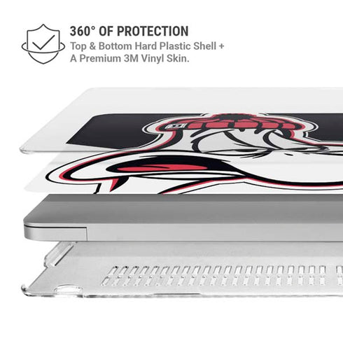 Looney Tunes Retro Daffy Duck MacBook Air 15in (2023-2025) Case plus Skin