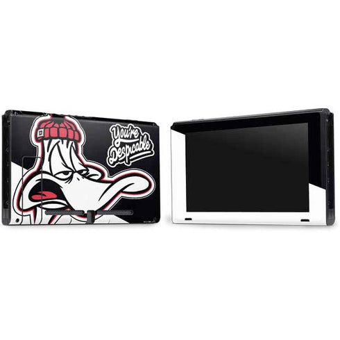 Looney Tunes Retro Daffy Duck Nintendo Switch Bundle Skin
