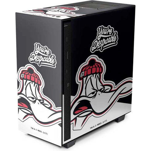 Looney Tunes Retro Daffy Duck NZXT H510 Compact ATX Mid-Tower Case Skin
