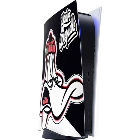 Looney Tunes Retro Daffy Duck PS5 Digital Edition Console Skin