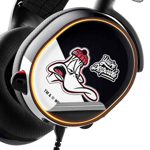 Looney Tunes Retro Daffy Duck SteelSeries Arctis 3 Skin