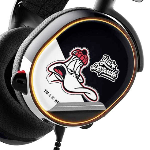 Looney Tunes Retro Daffy Duck SteelSeries Arctis 5 Skin