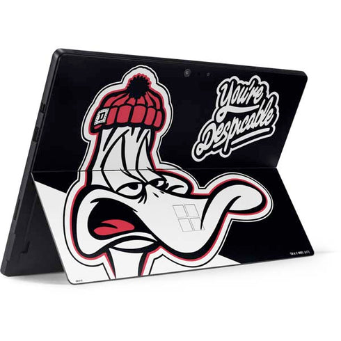 Looney Tunes Retro Daffy Duck Surface Pro 7 Skin