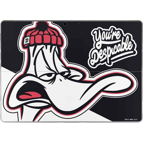 Looney Tunes Retro Daffy Duck Surface Pro 9 Skin