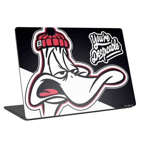 Looney Tunes Retro Daffy Duck Universal Laptop 13in (10.6 x 7.6in) Skin