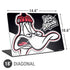 Looney Tunes Retro Daffy Duck Universal Laptop 18in (14.6 x 10.6in) Skin
