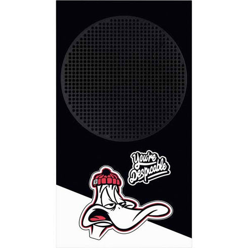 Looney Tunes Retro Daffy Duck Xbox Series S Console Skin