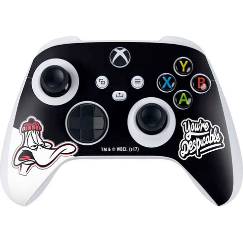 Looney Tunes Retro Daffy Duck Xbox Series S Controller Skin