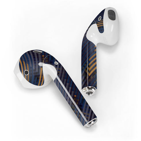 Retro Fall Pattern Apple AirPods 2 Skin