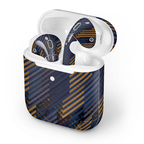 Retro Fall Pattern Apple AirPods 2 Skin